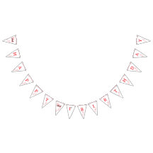 First Birthday Valentine’s Day Banner