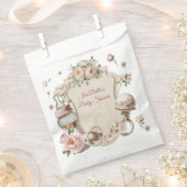 First Bloom Baby Shower Favor Craft Bag Geschenktütchen (Ausgeschnitten)