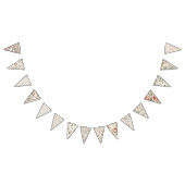 First Bloom Baby Shower Pennant Banner (Alle)