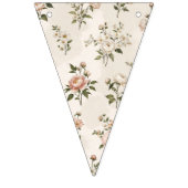 First Bloom Baby Shower Pennant Banner (Zweite Fahne)