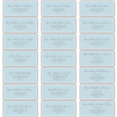 First Bloom Coordinate Guest Address Labels (Vorderseite)