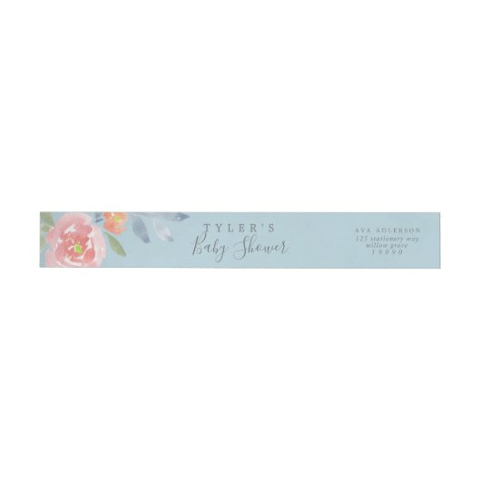 First Bloom Floral Baby Dusche (Person)