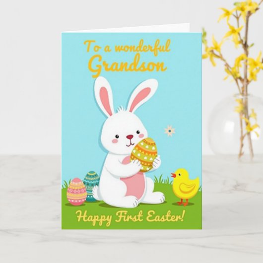 First Celebration Joy Card Karte (Gelbe Blume)