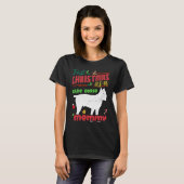 First Christmas as a Cane Corso dog mommy T-Shirt (Vorne ganz)