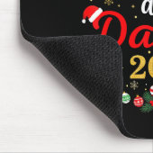 First Christmas As A Daddy 2025 New Dad Xmas  Mousepad (Ecke)