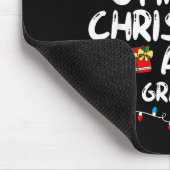 First Christmas As A Grandma 2025 Family Matching Mousepad (Ecke)