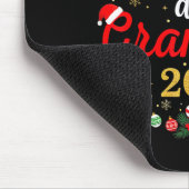 First Christmas As A Grandma 2025 New Mommy Xmas  Mousepad (Ecke)