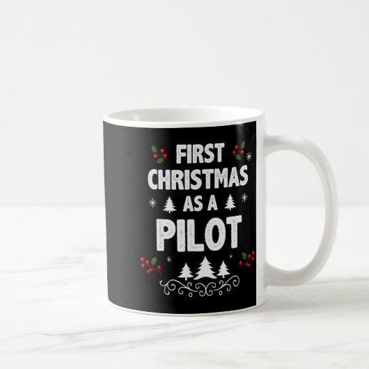 First Christmas As A Lot Funny Holiday Men Women X Kaffeetasse (Rechts)