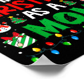 First Christmas As A Mom 2025 Family Matching 1st Poster (Ecke)