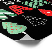 First Christmas As A Mom New Mama Family Matching Poster (Ecke)