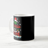 First Christmas As A Mom Plaid Xmas Expecting New Kaffeetasse (Vorderseite Links)