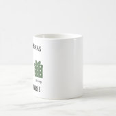 First Christmas as Family of Three Gift Kaffeetasse (Mittel)