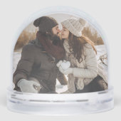 First Christmas as Mr. and Mrs. Newlywed Holiday Schneekugeln (Rückseite)