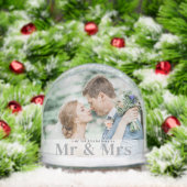 First Christmas as Mr and Mrs Photo Schneekugeln (Weihnachten)