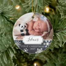First Christmas Baby Foto