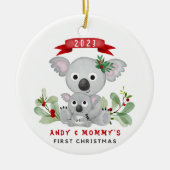 First Christmas Baby & Mommy Ornament (Vorne)