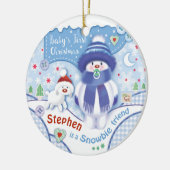 First Christmas, Cute Ornament for Baby Boy (Links)