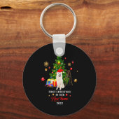 First Christmas In Our New Home Xmas Gift For Samo Schlüsselanhänger (Vorderseite)