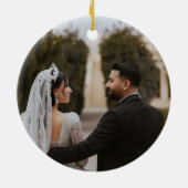 First Christmas New Weds Ornament (Hinten)