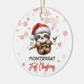 First Christmas niedlich Sloth Baby Ornament (Links)