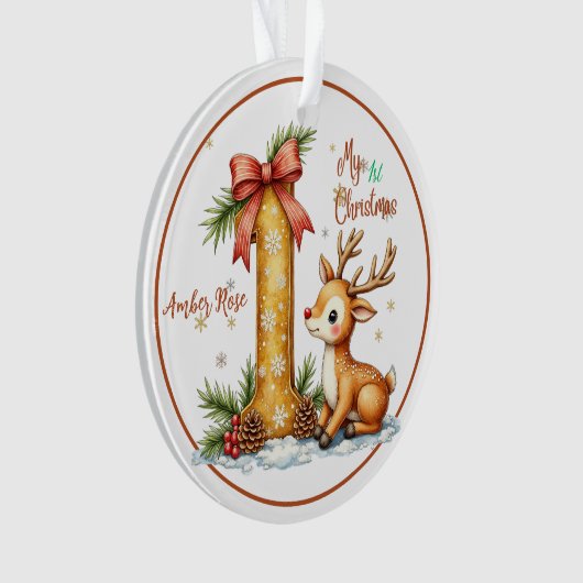 First Christmas Ornament (Vorderseite)