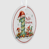 First Christmas Ornament – Elves (Vorderseite)