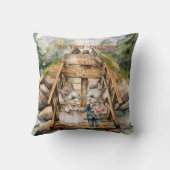 First Christmas Outdoorsy Couple neu Kissen (Rückseite)