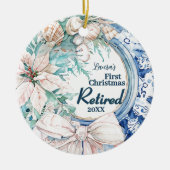 First Christmas Remüath Keramik Ornament (Vorne)