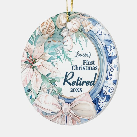 First Christmas Remüath Keramik Ornament (Links)
