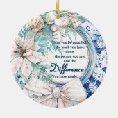 First Christmas Remüath Keramik Ornament (Hinten)