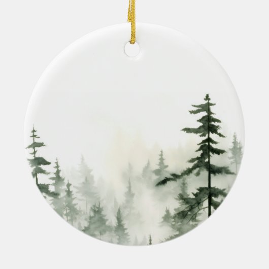 First Christmas Remüde Geschenk Keramik Ornament (Hinten)