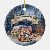 First Christmas RV Couple New Ornament (Hinten)