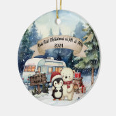 First Christmas RV Couple New Ornament (Links)