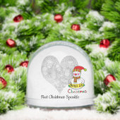 First Christmas Sparkle – Snowman Design Schneekugeln (Weihnachten)