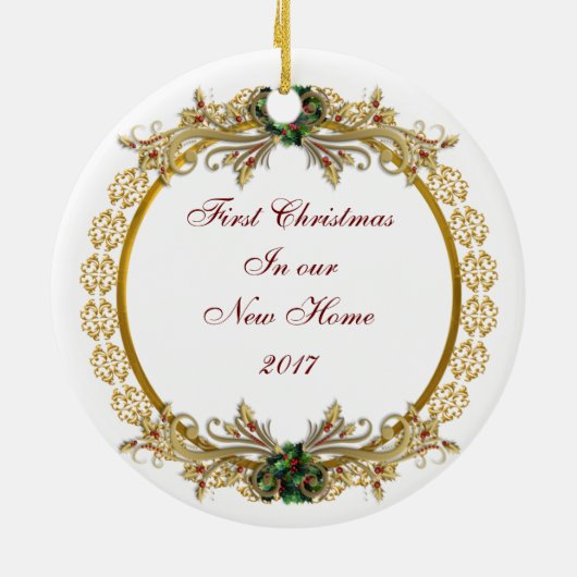 "First Christmas tree" - Ornament (Hinten)