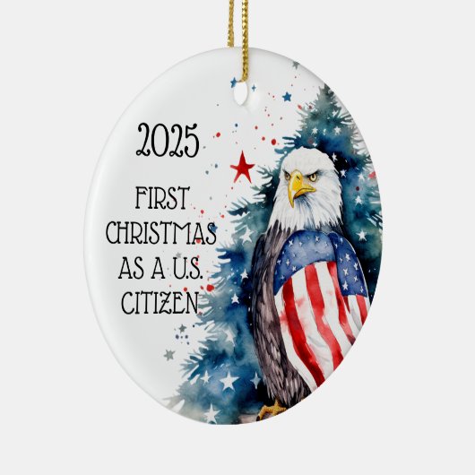 First Christmas US Citizen Ornament Eagle (Rechts)