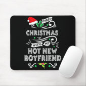 First Christmas With My Hot New Boyfriend Xmas 20 Mousepad (Mit Mouse)
