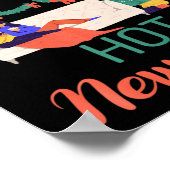 First Christmas With My Hot New Wife Xmas Christma Poster (Ecke)