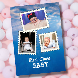 First Class BABY Best Baby Ever 3 benutzerdefinier Karte