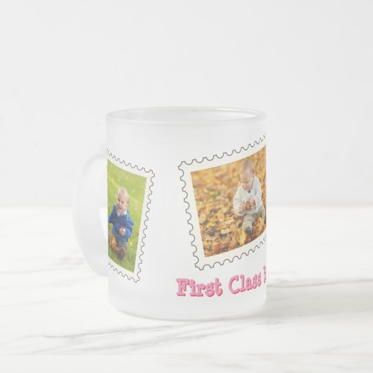 First Class BABY Best Baby Ever 3 benutzerdefinier Mattglastasse (Vorderseite Links)