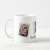 First Class GRANDMA Best Grandma 3 benutzerdefinie Kaffeetasse (Links)