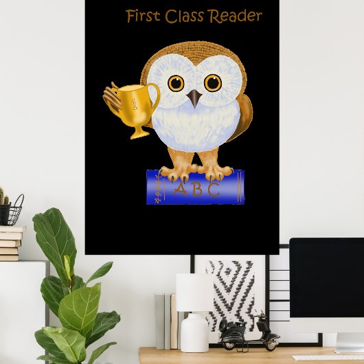 First Class Reader Poster (Heimbüro)