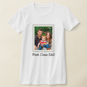 First Class Vater Best Vater Jederzeit benutzerdef T-Shirt