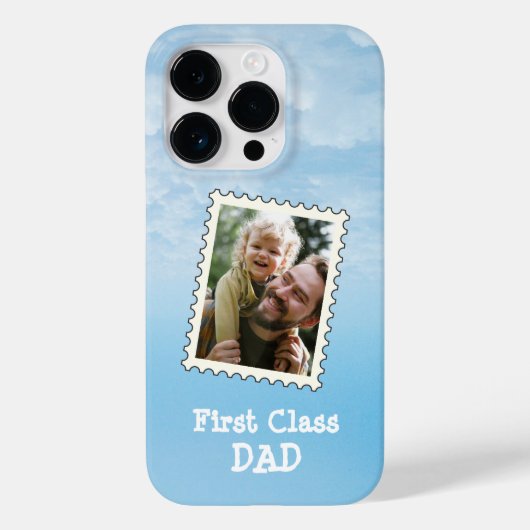 First Class VATER Best Vater Modernes, benutzerdef Case-Mate iPhone Hülle (Rückseite)