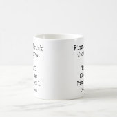 First Coffee Then I Play the Pickleball funny Kaffeetasse (Mittel)