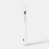 First Coffee Then Meow – Funny Cat Coffee Lover iPhone Hülle (Linke Seite)