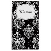 First Communion Blonde Hair Boy Danke Kleine Geschenktüte (Rückseite)