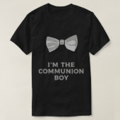 First Communion Boy 2022 Tie Bow Gift T-Shirt (Design vorne)