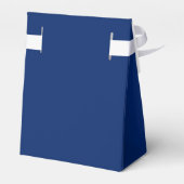 First Communion Boy Royal Blue Imitats Silver Wapp Geschenkschachtel (Rückseite)