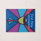 First Communion Congratulations and Blessings Puzzle (Horizontal)